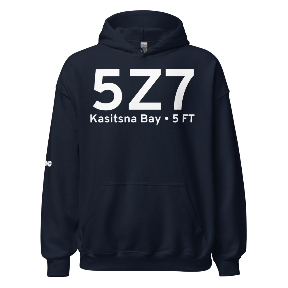 Kasitsna Bay (5Z7) Airport Hoodie Sweatshirt 