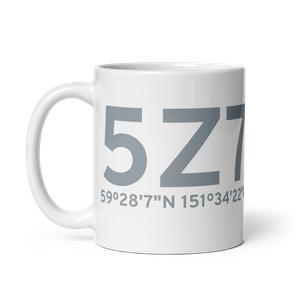 Kasitsna Bay (5Z7) Airport Mug