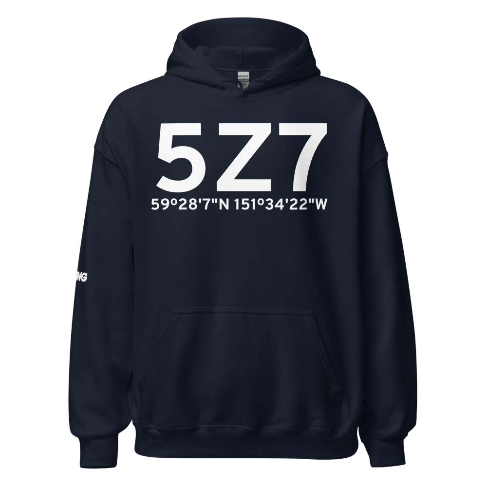 Kasitsna Bay (5Z7) Airport Hoodie Sweatshirt 
