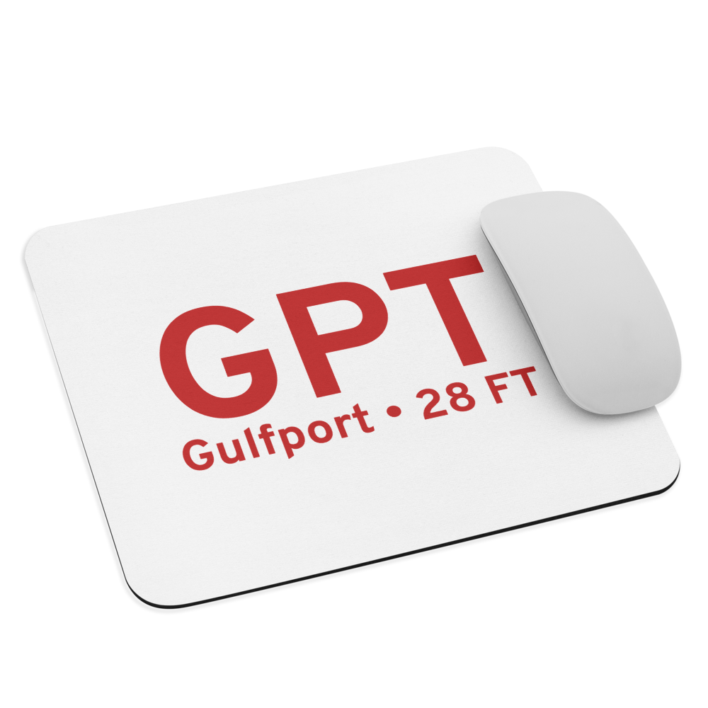 Gulfport (KGPT) Airport  Mouse Pad 