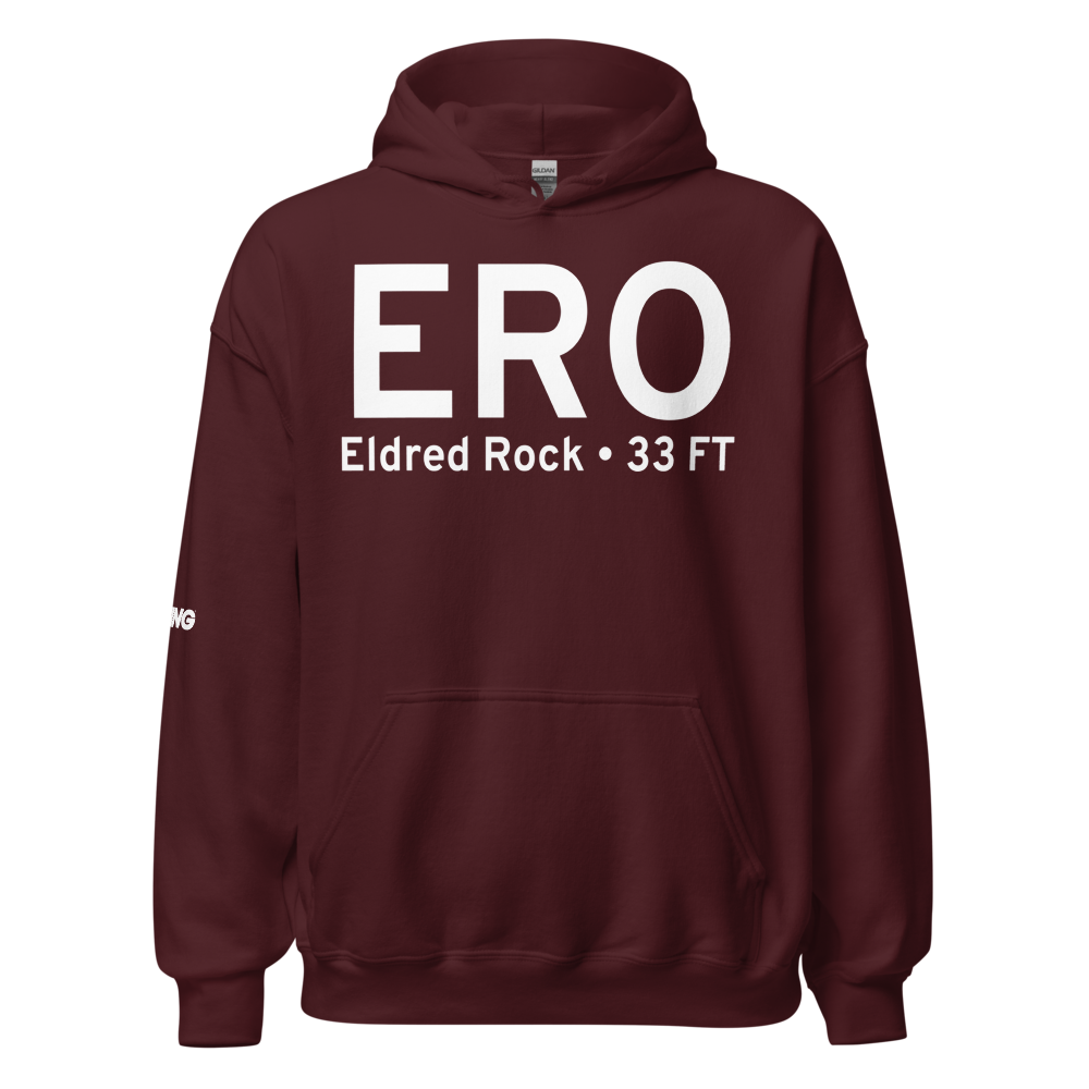 Eldred Rock (ERO) Airport Hoodie Sweatshirt 