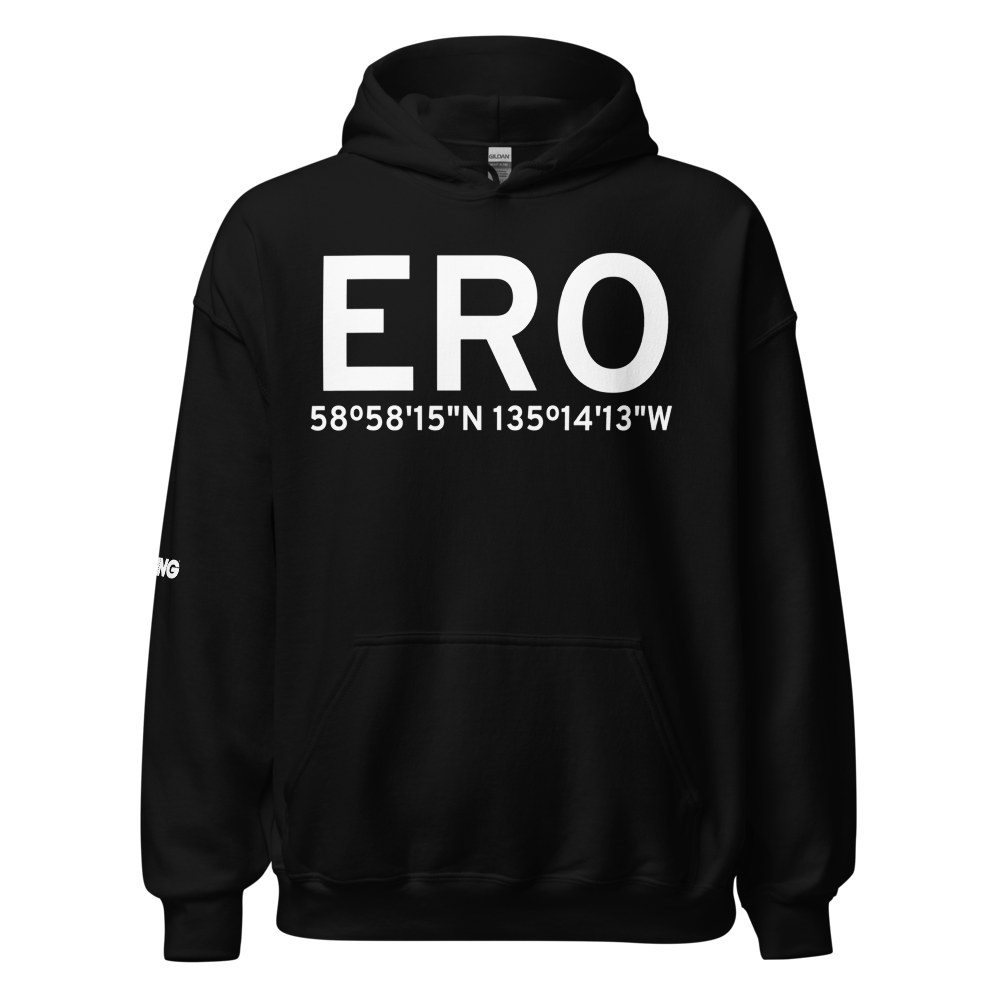 Eldred Rock (ERO) Airport Hoodie Sweatshirt 