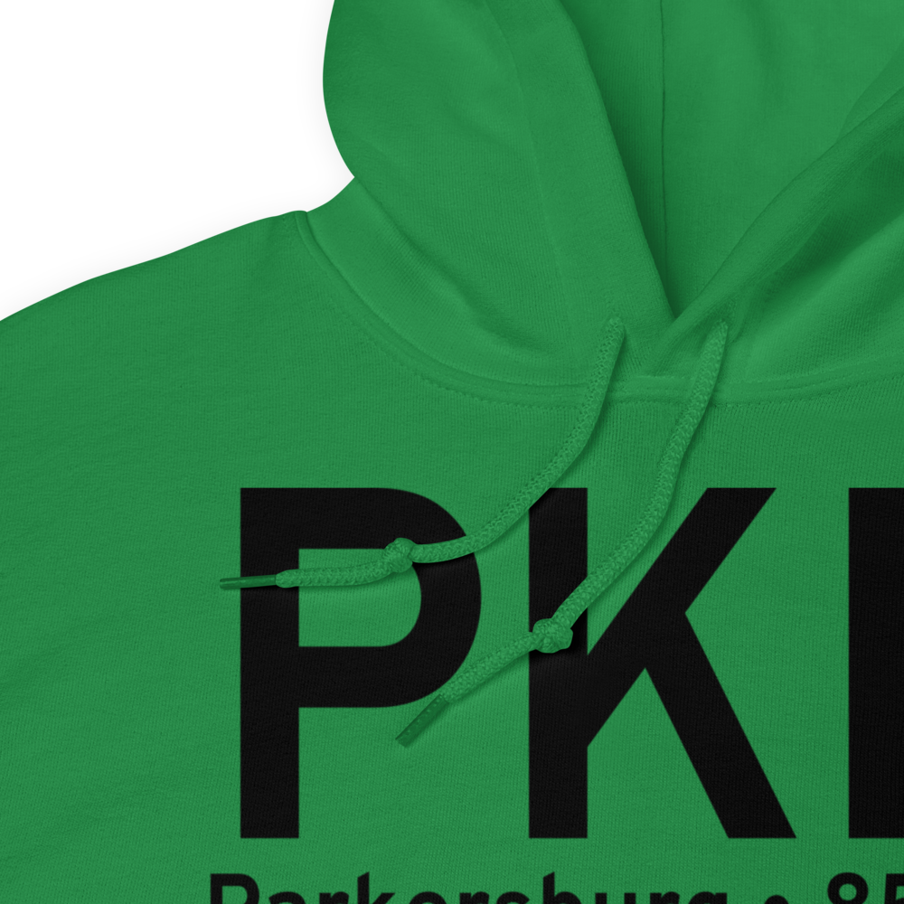 Parkersburg (KPKB) Airport Hoodie Sweatshirt 