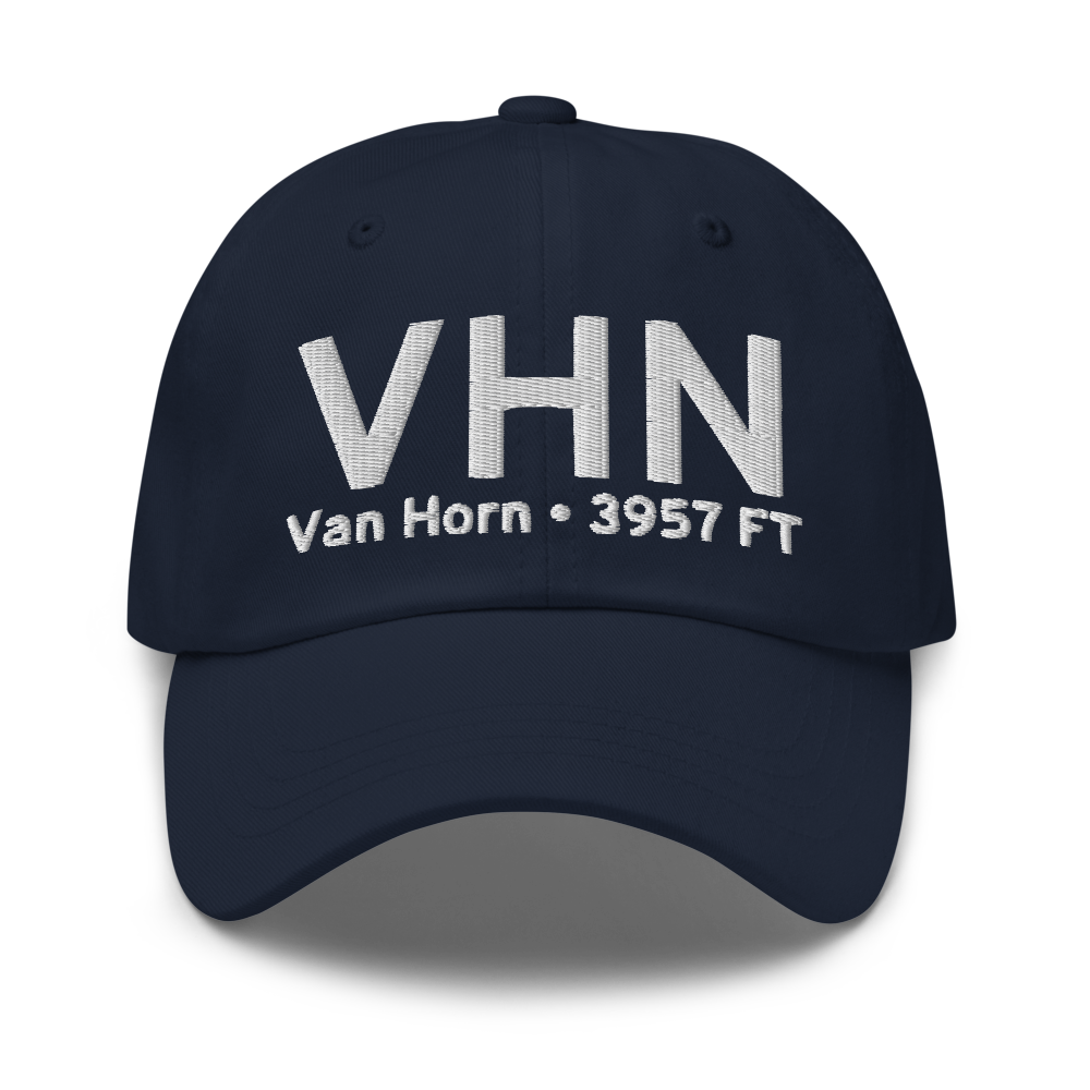 Van Horn (KVHN) Airport Hat 