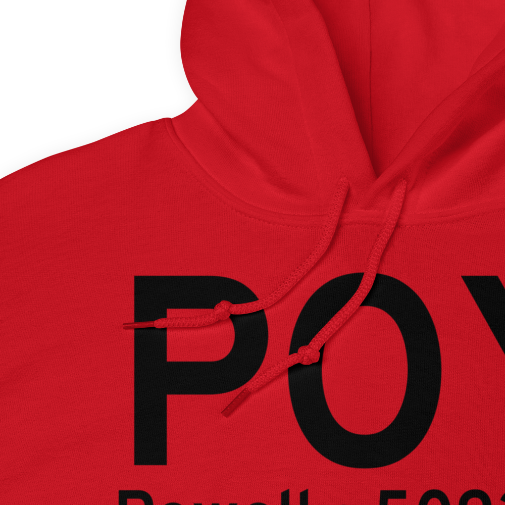 Powell (KPOY) Airport Hoodie Sweatshirt 