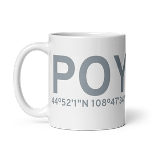 Powell (KPOY) Airport Mug