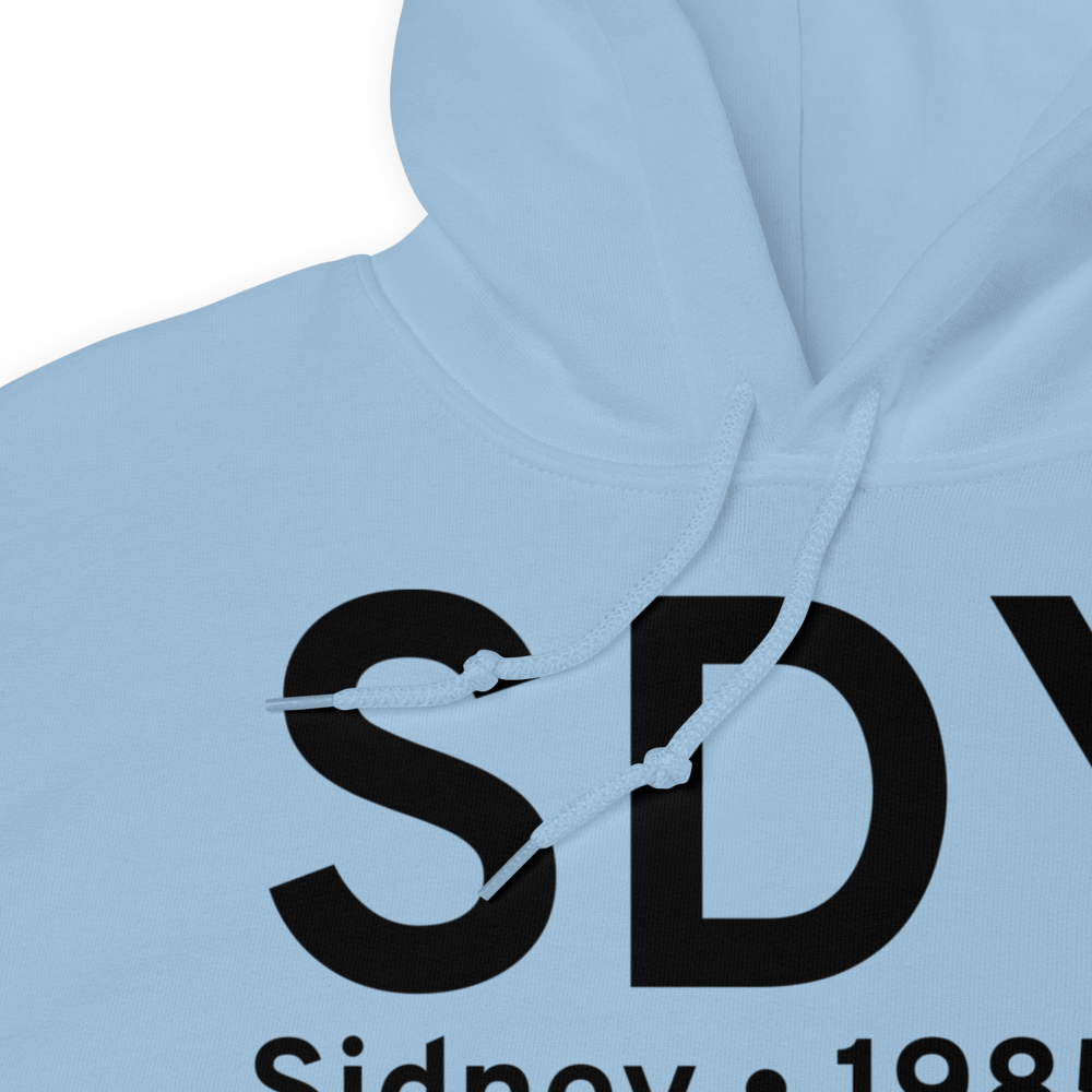 Sidney (KSDY) Airport Hoodie Sweatshirt 