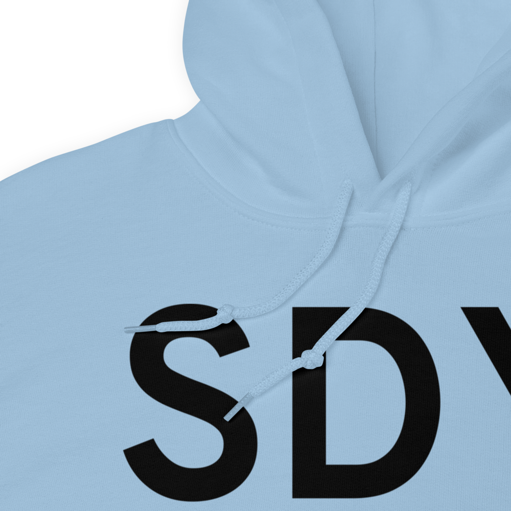 Sidney (KSDY) Airport Hoodie Sweatshirt 