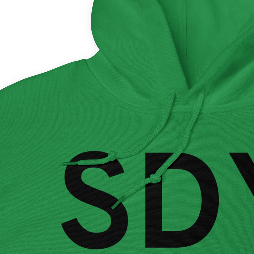 Sidney (KSDY) Airport Hoodie Sweatshirt 