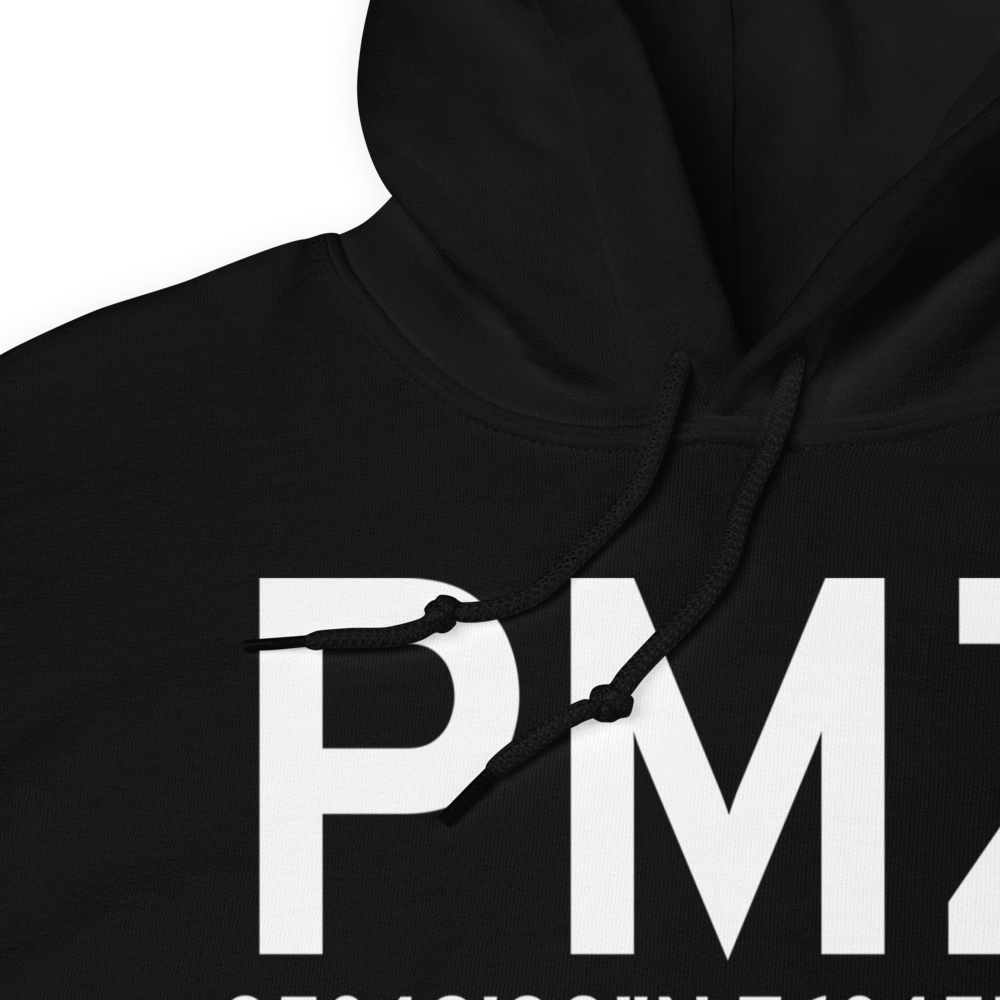 Plymouth (KPMZ) Airport Hoodie Sweatshirt 