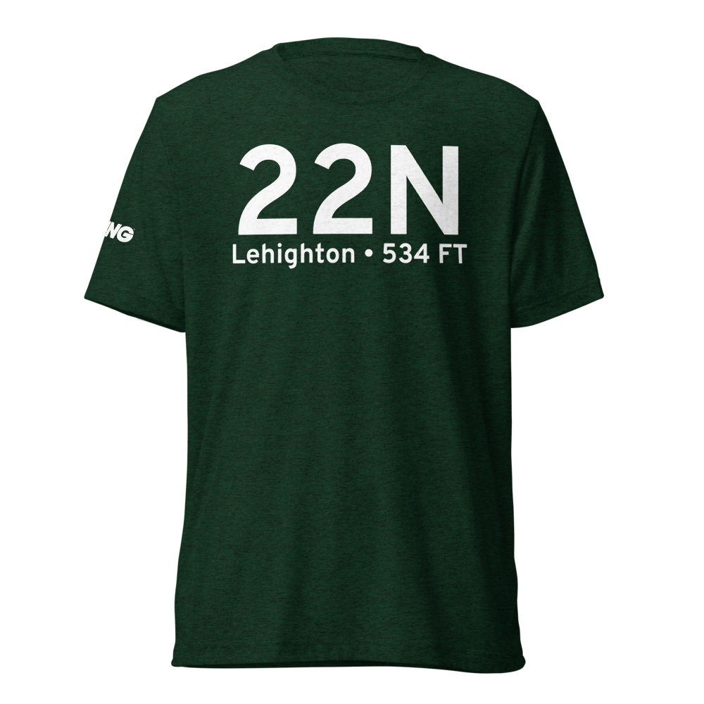 Lehighton (K22N) Airport Tri-blend T-Shirt 