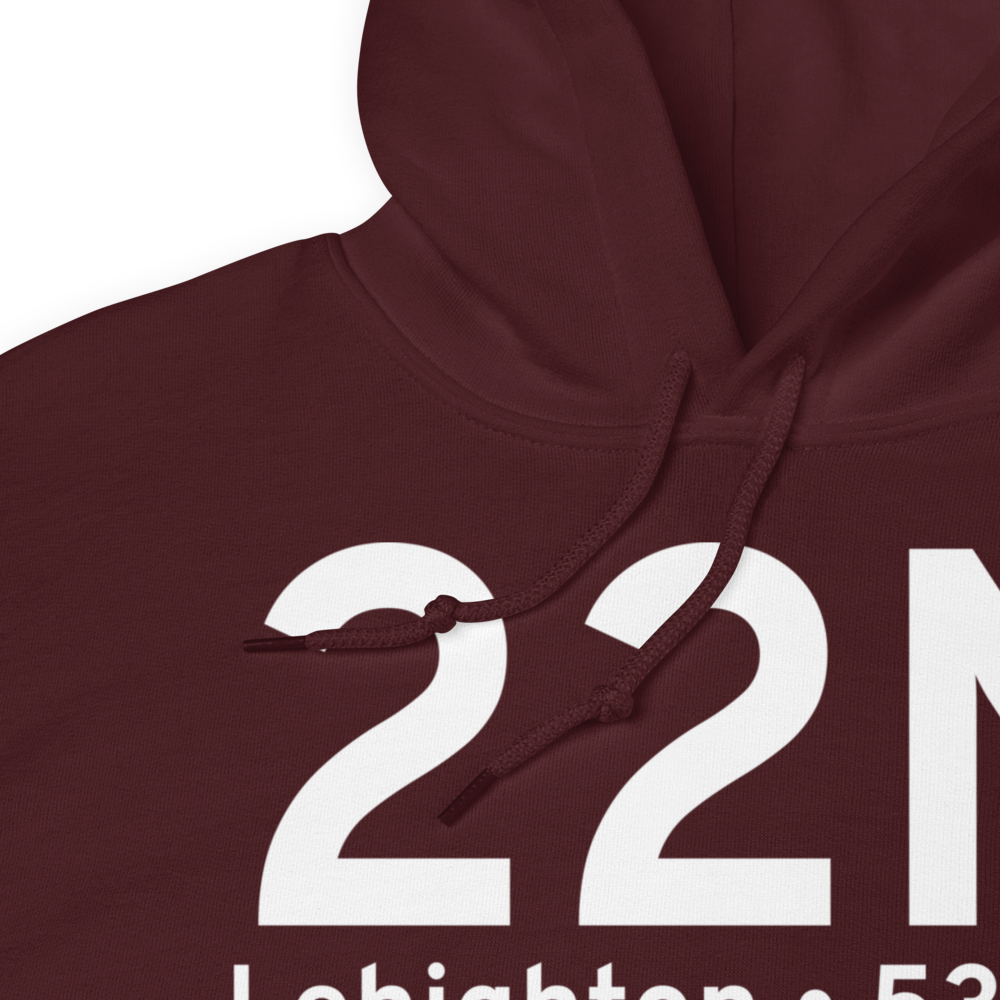 Lehighton (K22N) Airport Hoodie Sweatshirt 