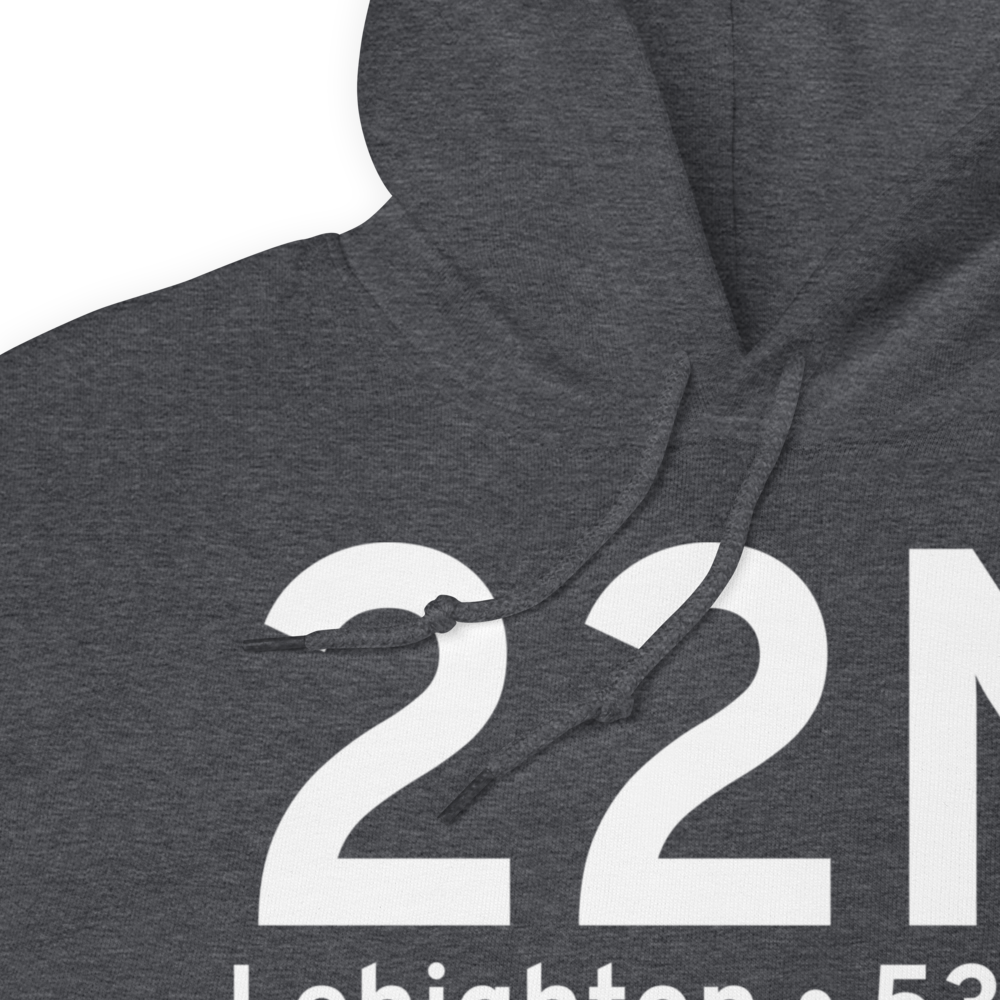 Lehighton (K22N) Airport Hoodie Sweatshirt 