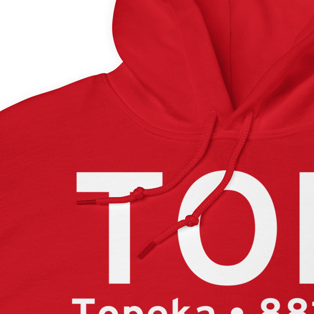 Topeka (KTOP) Airport Hoodie Sweatshirt 
