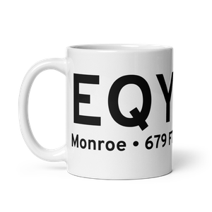 Monroe (KEQY) Airport Mug