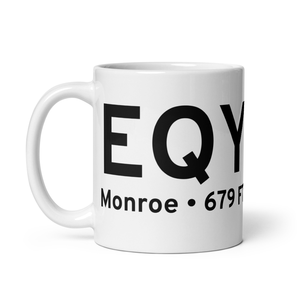 Monroe (KEQY) Airport Mug 