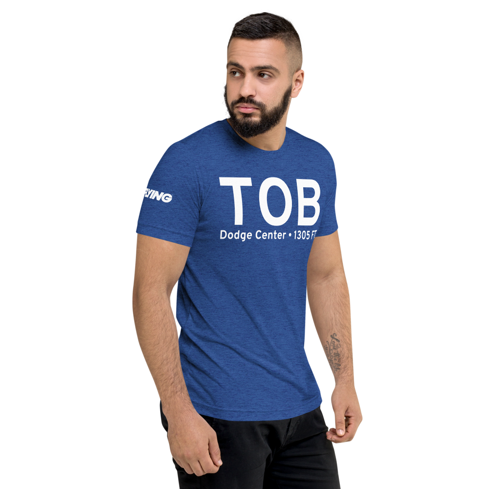 Dodge Center (KTOB) Airport Tri-blend T-Shirt 