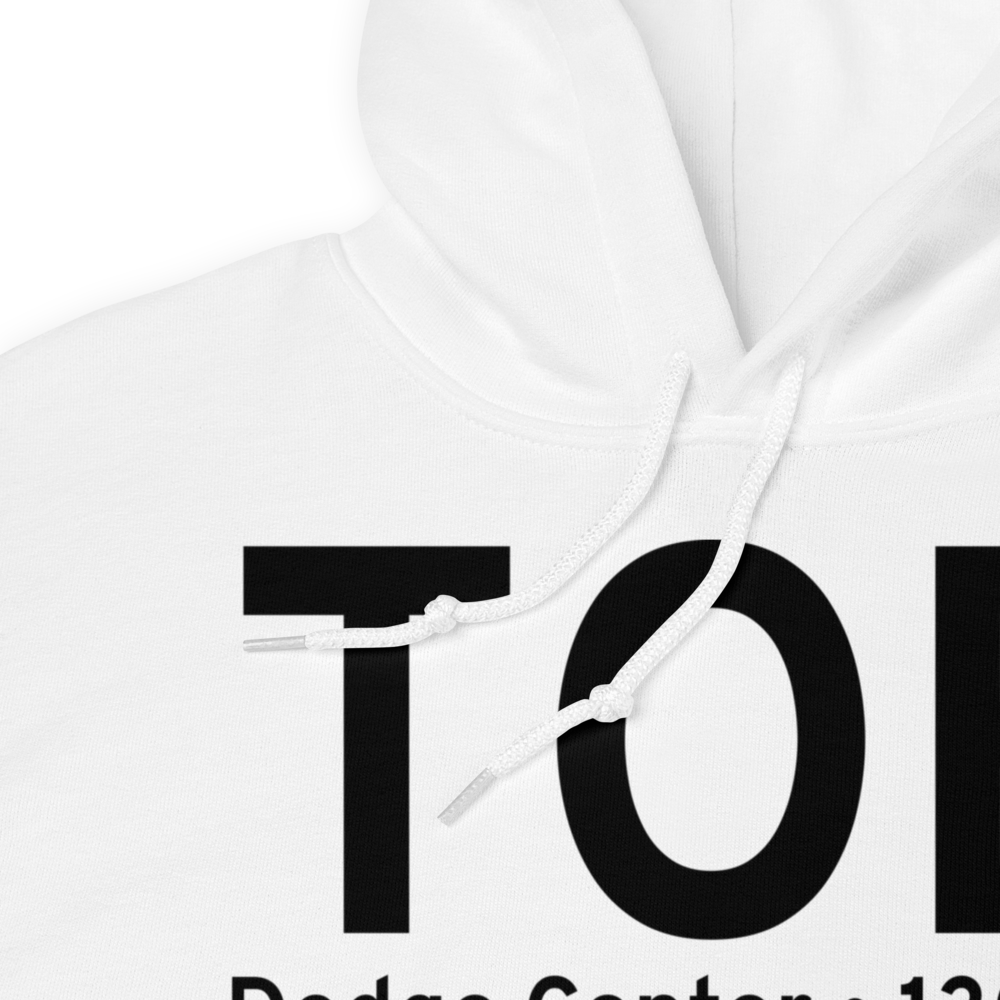 Dodge Center (KTOB) Airport Hoodie Sweatshirt 