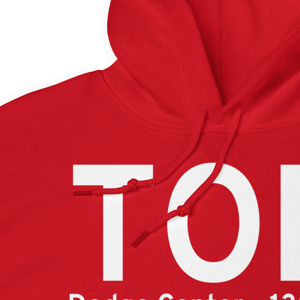 Dodge Center (KTOB) Airport Hoodie Sweatshirt 