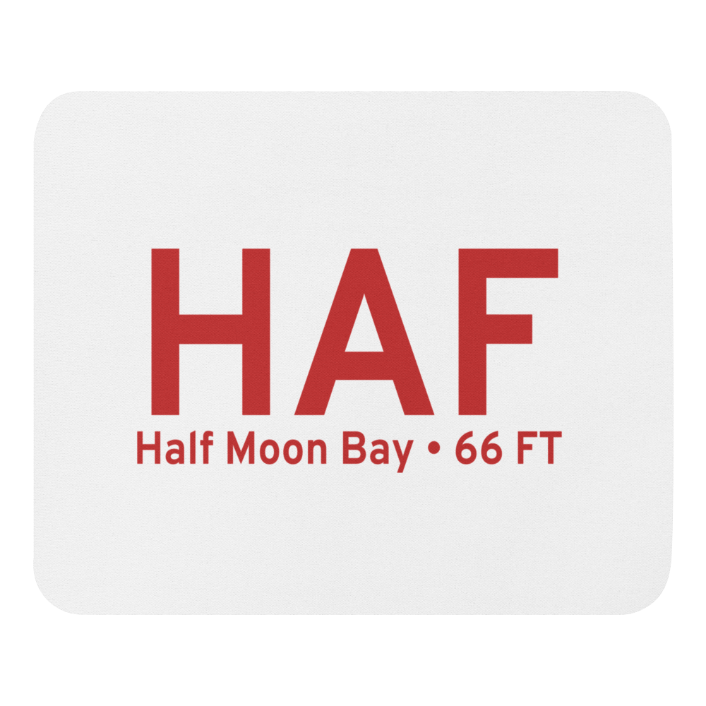 Half Moon Bay (KHAF) Airport  Mouse Pad 