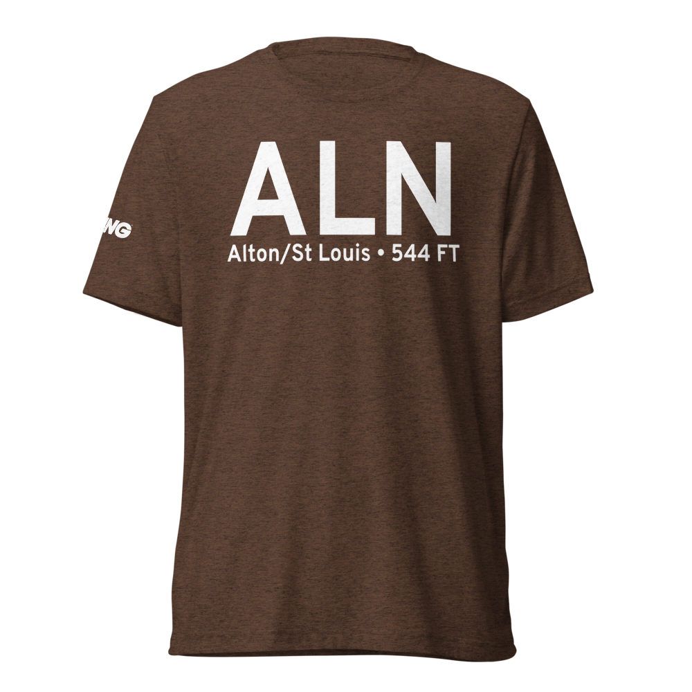 Alton/St Louis (KALN) Airport Tri-blend T-Shirt 