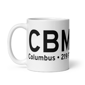 Columbus (KCBM) Airport Mug
