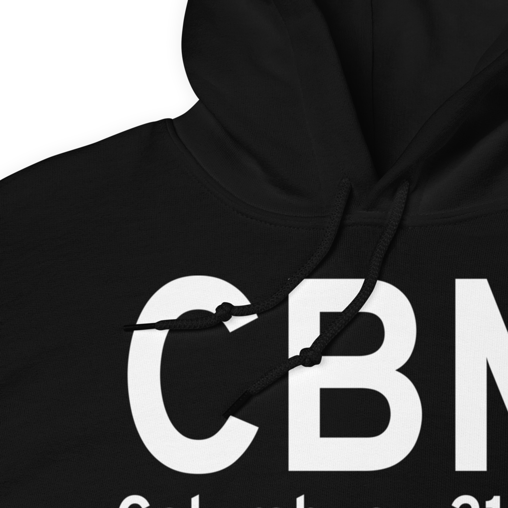 Columbus (KCBM) Airport Hoodie Sweatshirt 