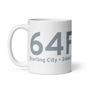 Sterling City (64F) Airport Mug