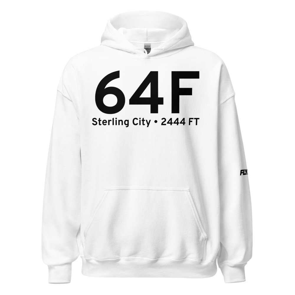 Sterling City (64F) Airport Hoodie Sweatshirt 