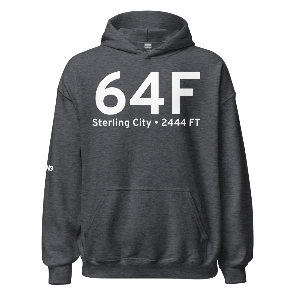 Sterling City (64F) Airport Hoodie Sweatshirt 