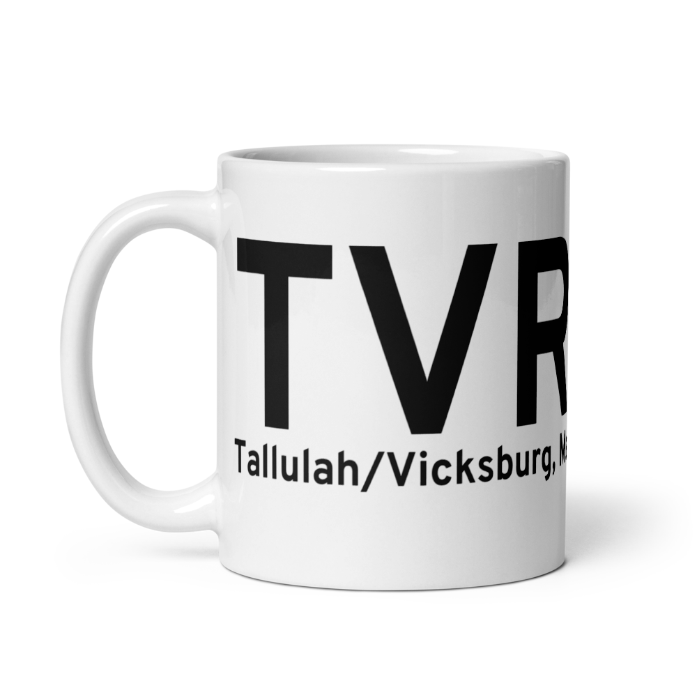 Tallulah/Vicksburg, Ms (KTVR) Airport Mug 