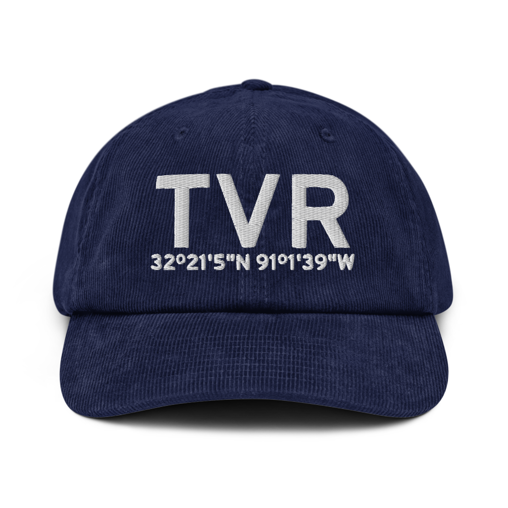 Tallulah/Vicksburg, Ms (KTVR) Airport Hat 