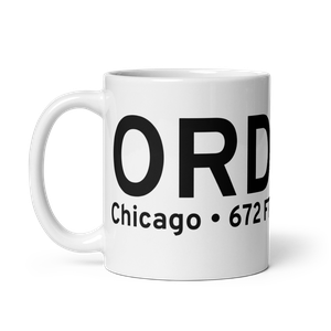 Chicago (KORD) Airport Mug