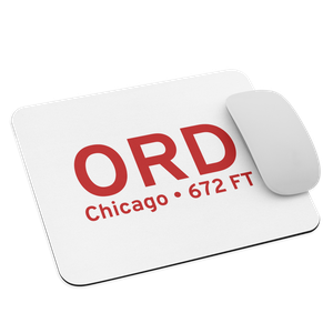 Chicago (KORD) Airport  Mouse Pad