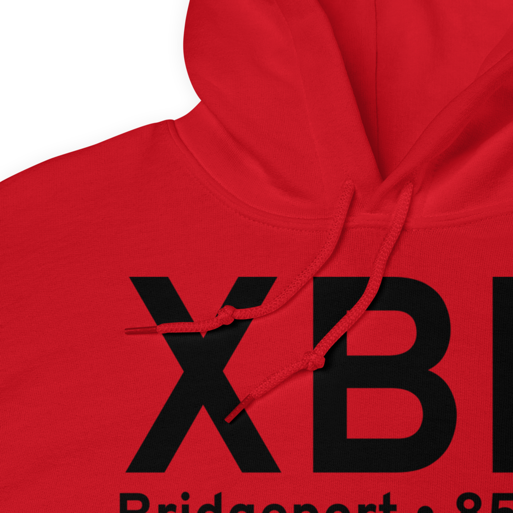 Bridgeport (KXBP) Airport Hoodie Sweatshirt 