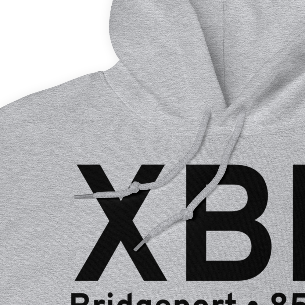 Bridgeport (KXBP) Airport Hoodie Sweatshirt 