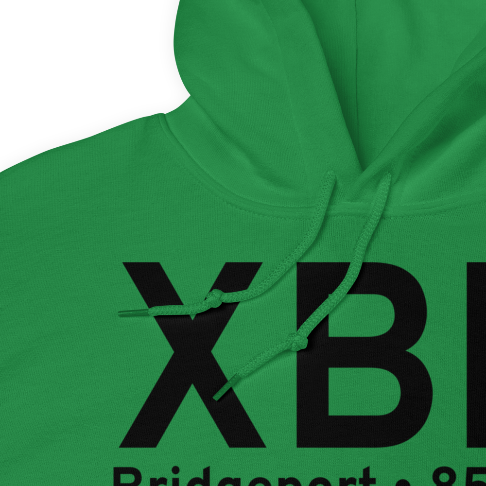 Bridgeport (KXBP) Airport Hoodie Sweatshirt 