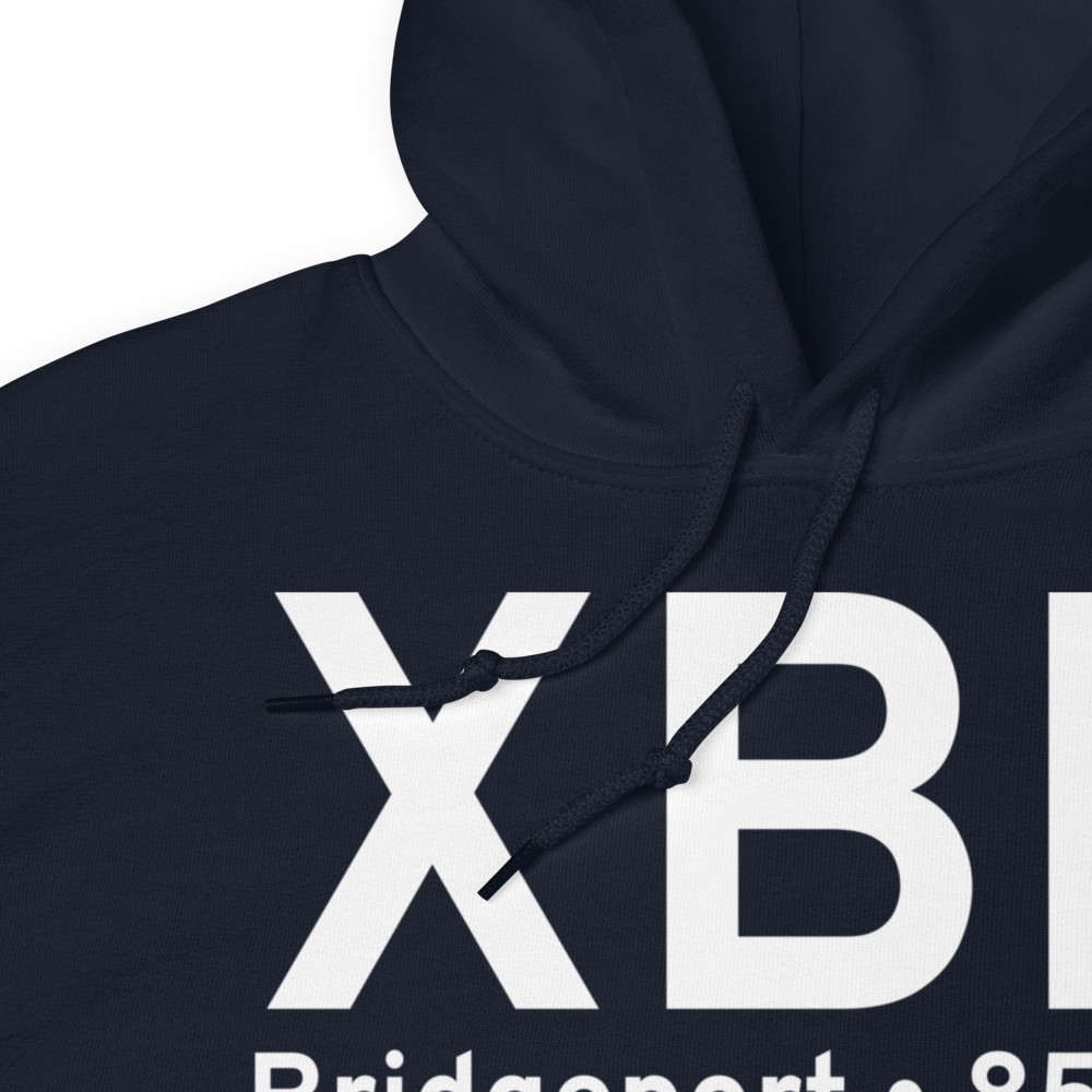 Bridgeport (KXBP) Airport Hoodie Sweatshirt 