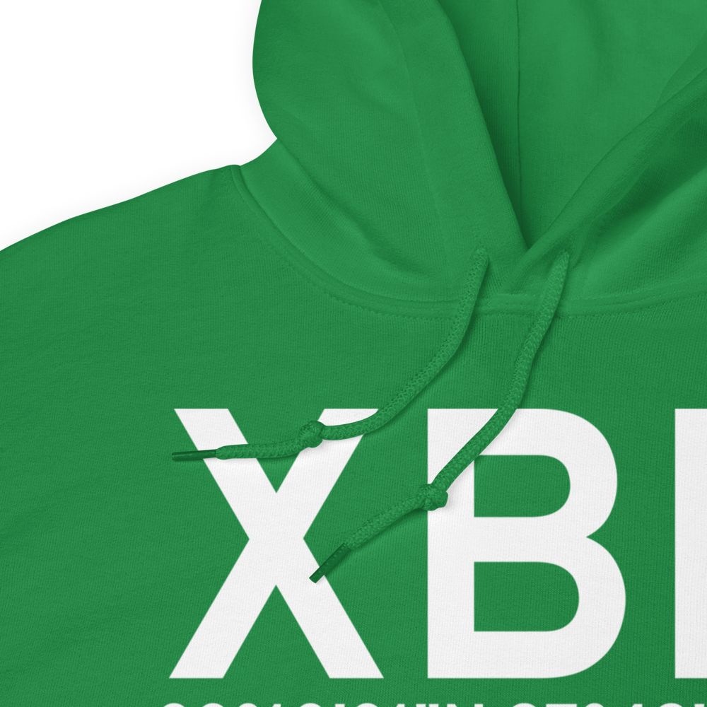 Bridgeport (KXBP) Airport Hoodie Sweatshirt 