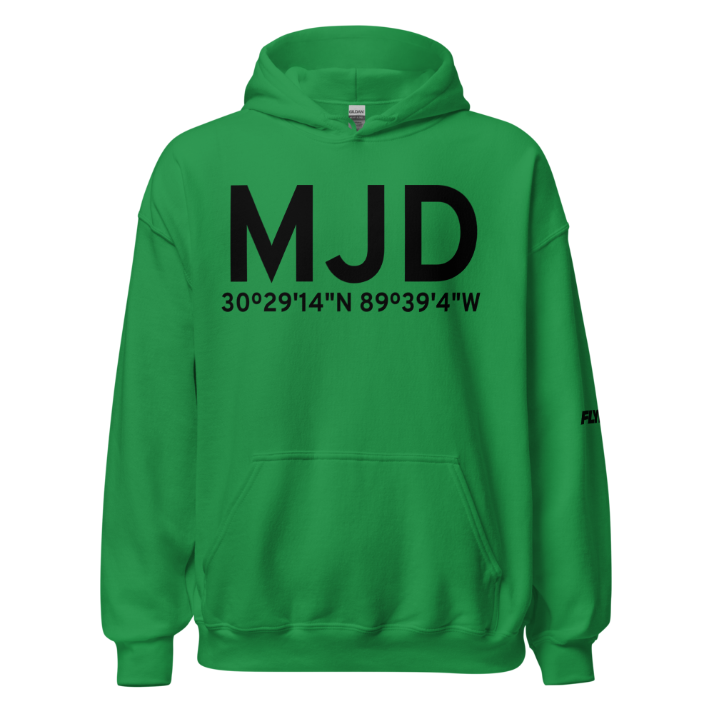 Picayune (KMJD) Airport Hoodie Sweatshirt 