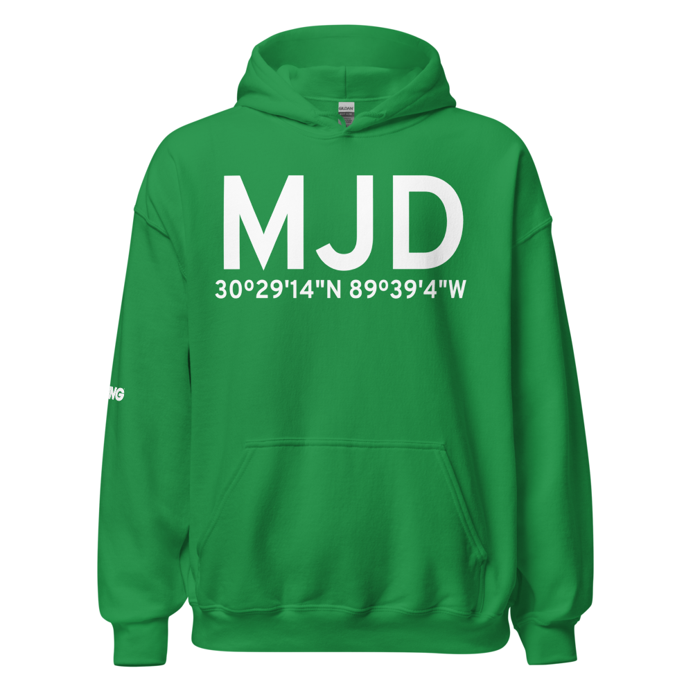 Picayune (KMJD) Airport Hoodie Sweatshirt 