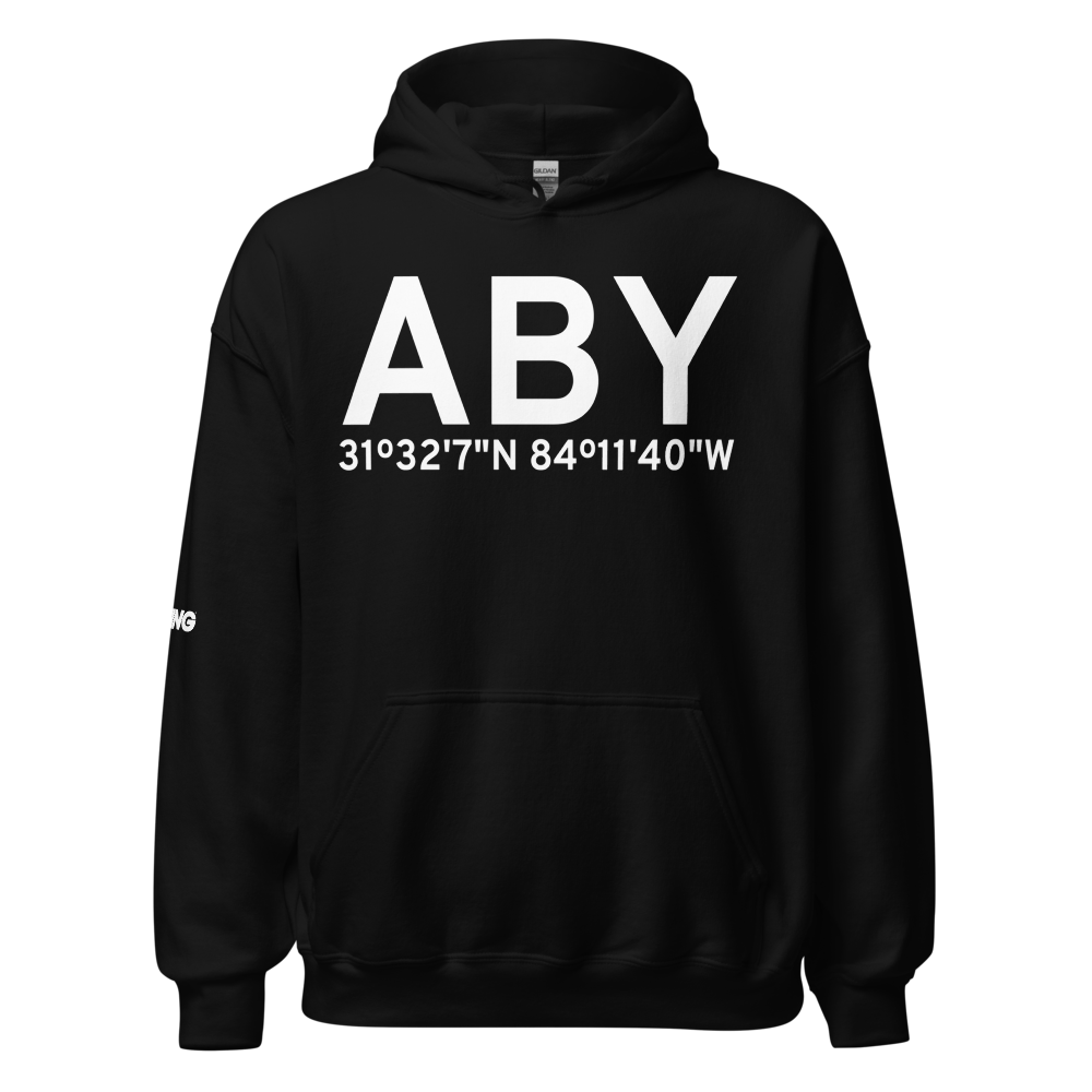 Albany (KABY) Airport Hoodie Sweatshirt 