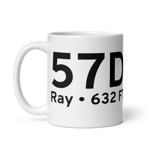 Ray (57D) Airport Mug