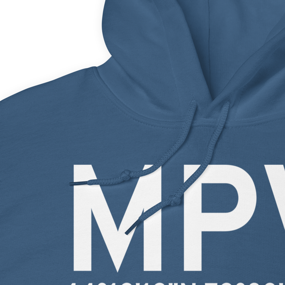 Barre/Montpelier (KMPV) Airport Hoodie Sweatshirt 
