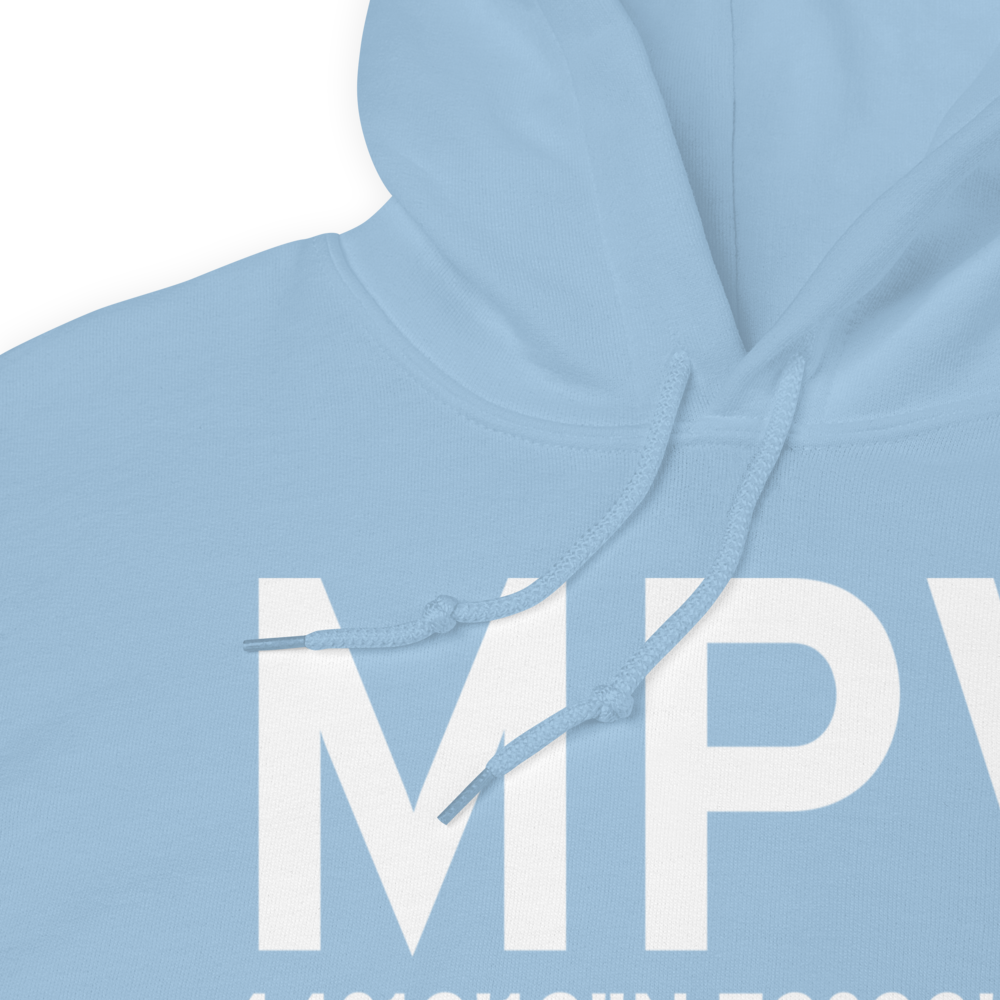 Barre/Montpelier (KMPV) Airport Hoodie Sweatshirt 