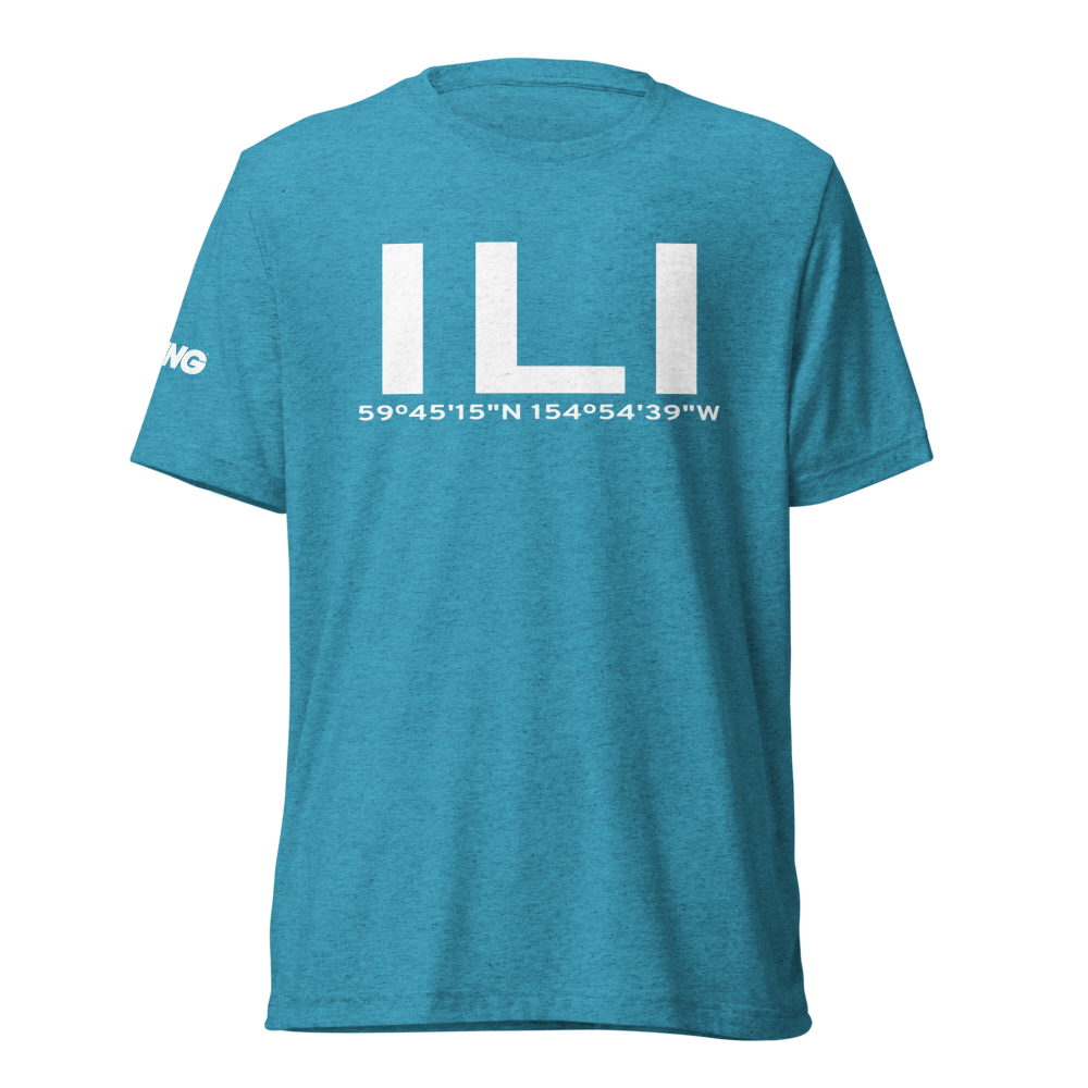 Iliamna (PAIL) Airport Tri-blend T-Shirt 