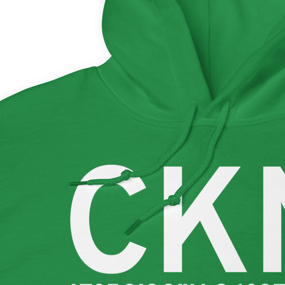 Crookston (KCKN) Airport Hoodie Sweatshirt 
