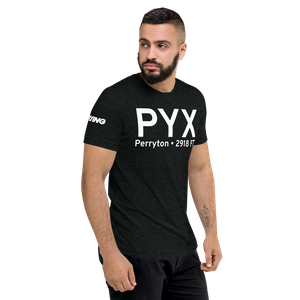 Perryton (KPYX) Airport Tri-blend T-Shirt