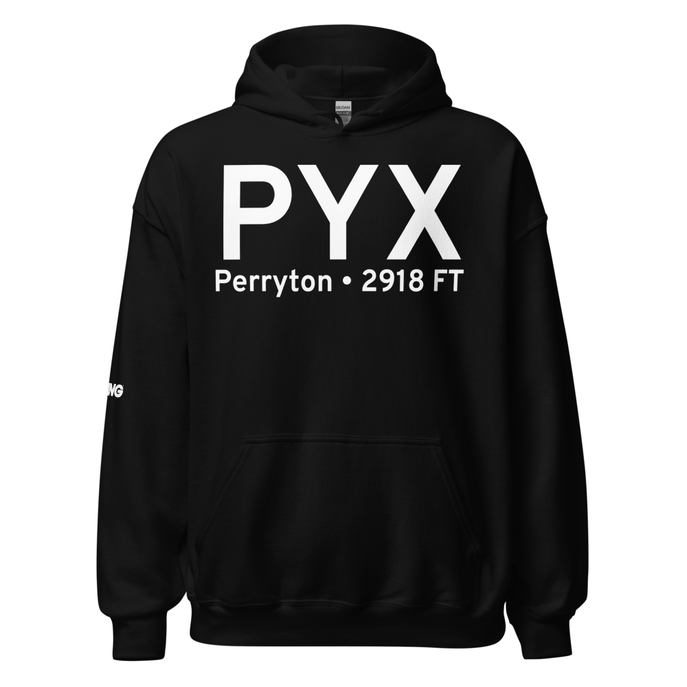Perryton (KPYX) Airport Hoodie Sweatshirt 