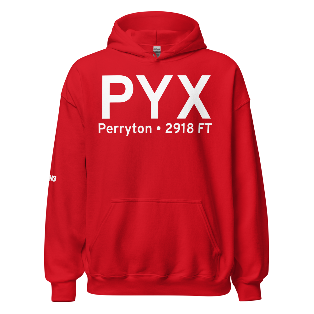 Perryton (KPYX) Airport Hoodie Sweatshirt 